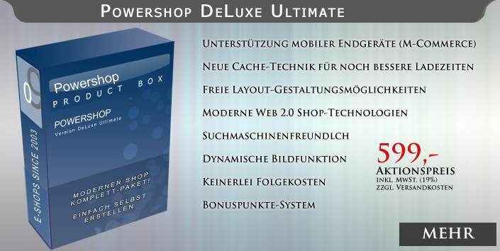 Die Shopsoftware